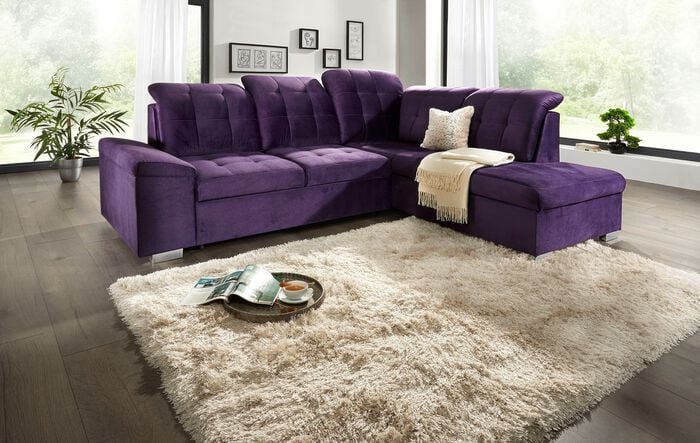 Polsterecke mit Funktion LILA