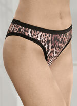 Dreierpack Slips mit Raubtierdessin 