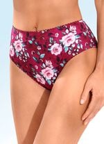 Zweierpack Slips mit farbharmonischem Floraldessin 