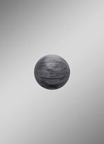 Klangkugel in perlmutt Grau 