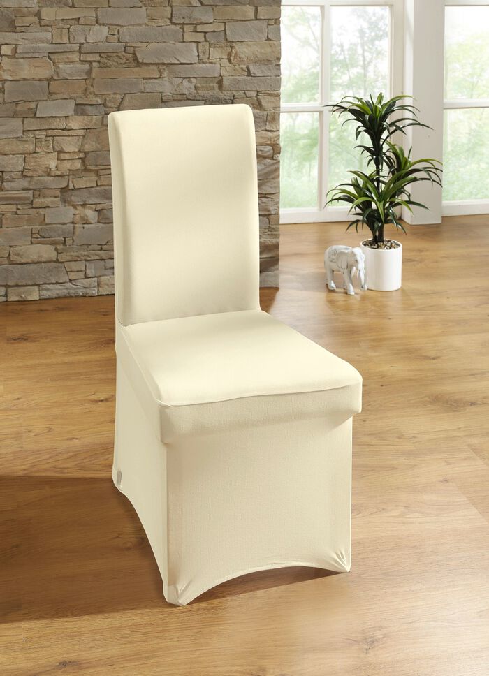 Stuhlbezug und Stuhlhusse mit optimaler Passform VANILLE