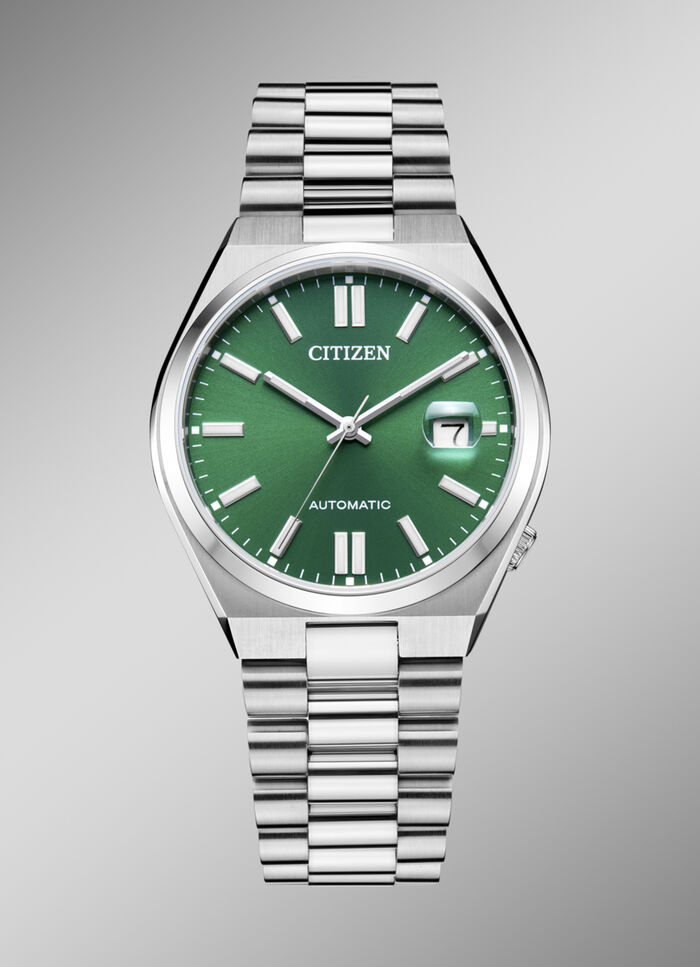 Automatik Herrenuhr aus Edelstahl 