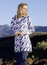 Funktionsjacke mit grafischem Druckdessin 