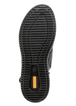 Gefütterte Damen-Boots, Winterschuhe, Weite K, mit Lammfell SCHWARZ