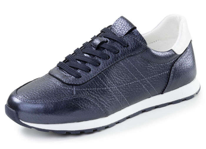 ELENA EDEN, komfortable Damen-Sneaker, Weite G, mit herausnehmbarem Fußbett MARINE