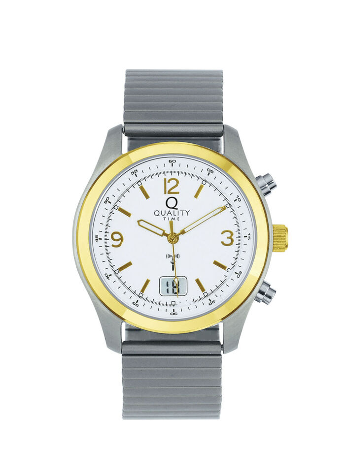 Funk-Herrenuhr mit Titangeh&auml;use  