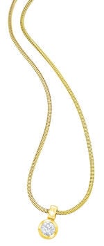 Anhänger mit Brillant 