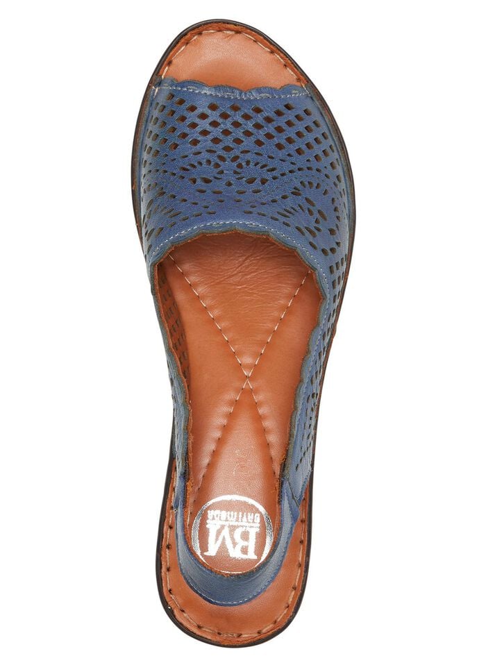 ELENA EDEN, sommerliche Damen-Sandaletten, Weite G, aus Leder 