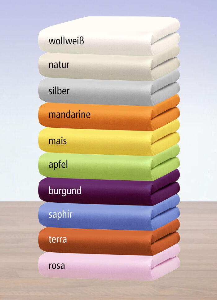 Hochwertiges und flauschiges Spannbetttuch in 2 Qualitäten 