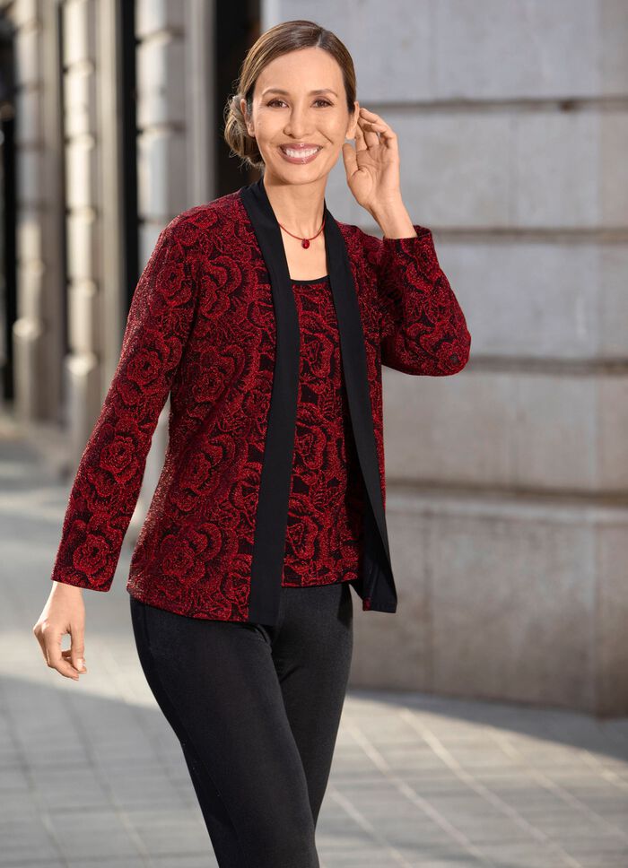 Shirt-Tunika in 2-in-1-Optik 