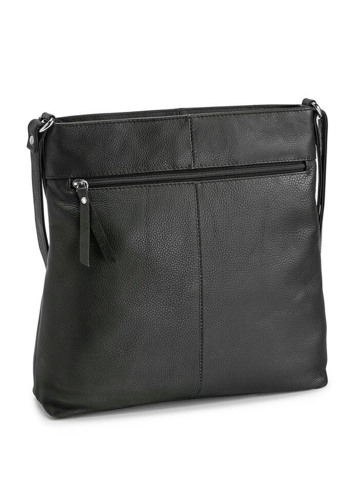 Laurina, Tasche, Damen, mit verstellbarem Umh&auml;ngeriemen SCHWARZ