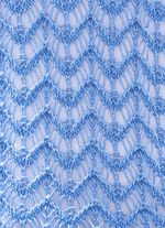 Pullover aus hochwertigem Glanzeffektgarn HELLBLAU MELIERT