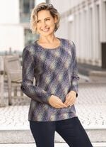 Pullover mit Alloverdruck 