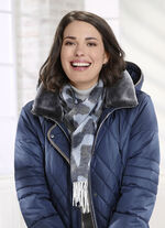 Schal mit Camouflage-Dessin 