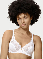 Triumph Amourette B&uuml;gel-BH mit Elastikspitze WEISS