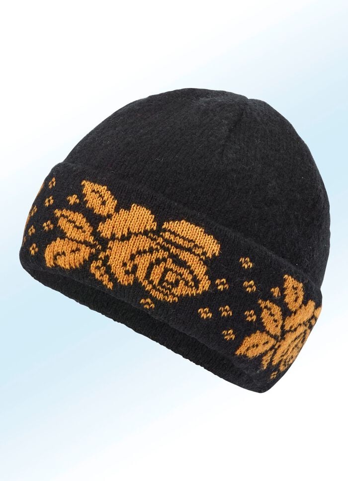 Warme Strick-M&uuml;tze 