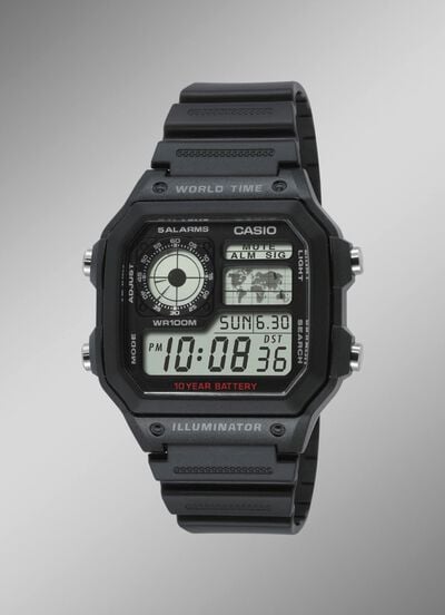  Casio Illuminator Digital-Herrenuhr 