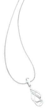 Nostalgischer Anh&auml;nger aus Platin 