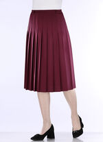 Rock mit figurgünstigen Rundumfalten BORDEAUX