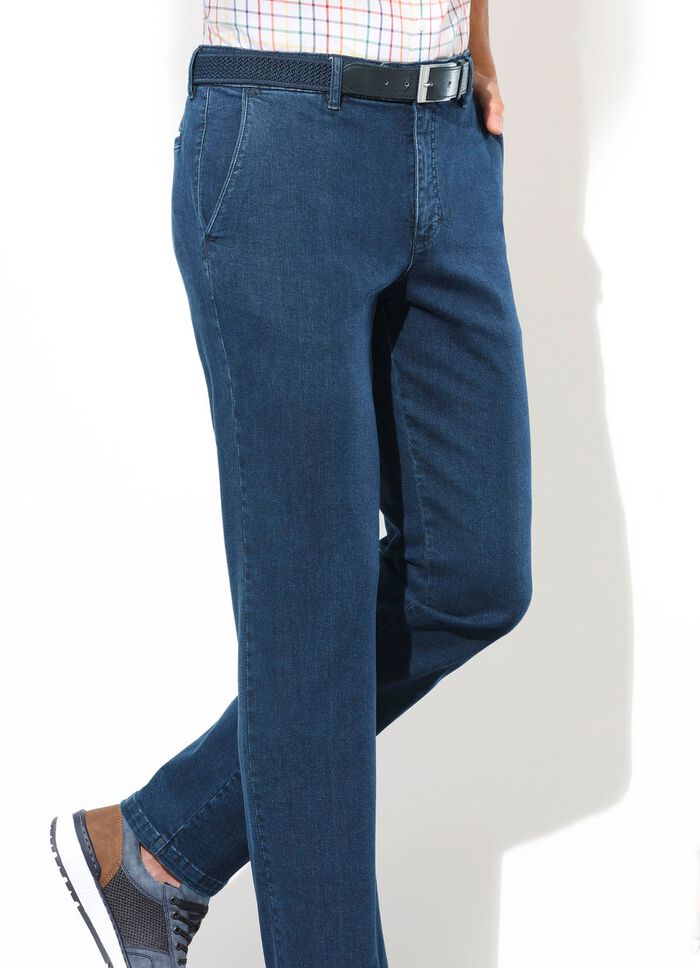 Superstretch-Jeans von "Suprax" in 4 Farben JEANSBLAU