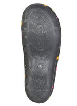 Laurina, klassische Damen-Hausschuhe, mit Pünktchen-Stickerei ANTHRAZIT