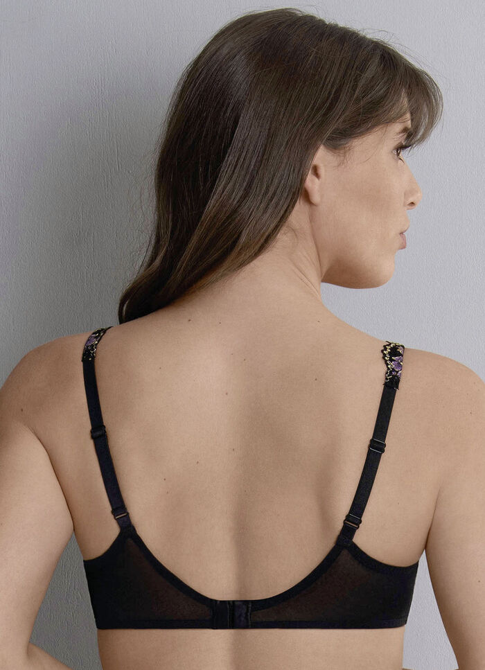 Rosa Faia B&uuml;gel-BH mit farbarmonischer Stickerei 