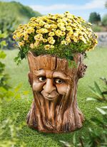 Pflanzgefäß Baumstumpf 