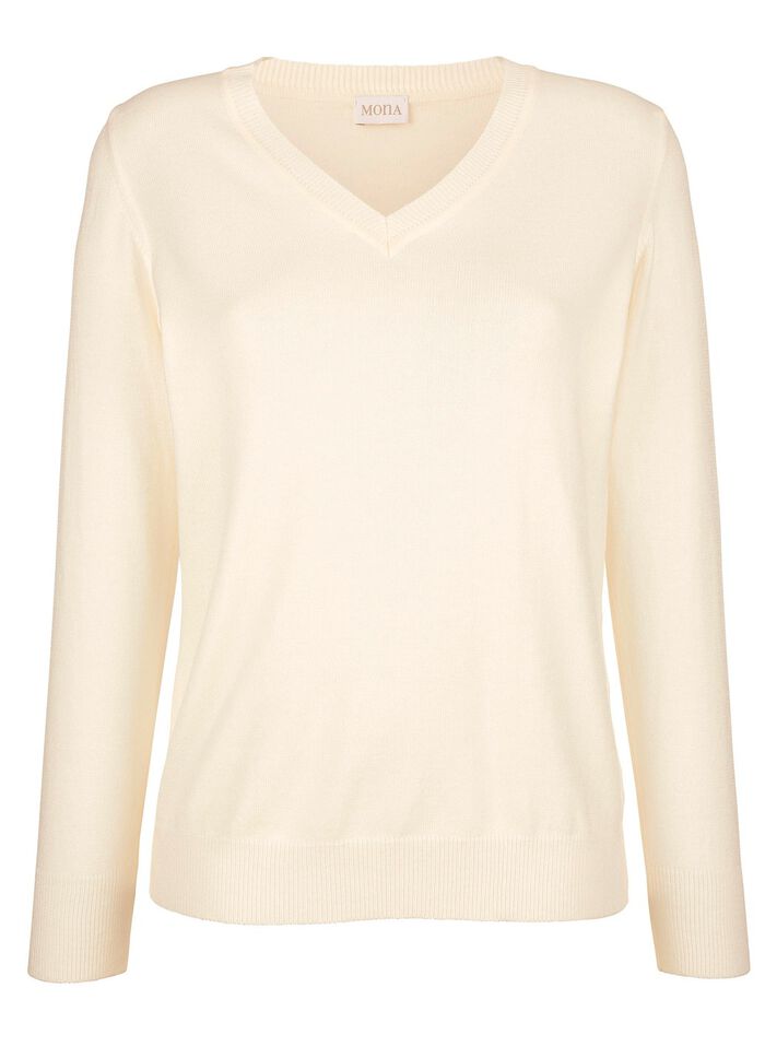 Pullover mit Modal-Anteil 