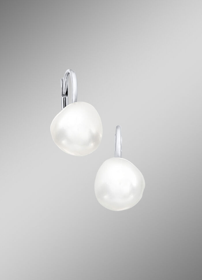 Entzückende Ohrringe mit Süßwasser-Zuchtperlen 