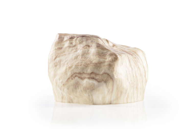 Pflanzenübertopf von Botanyia in edler Naturstein-Optik SAND