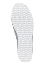 ELENA EDEN Slipper aus weichem Nappaleder mit Lochungen BLEU