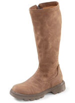 Andrea Conti, klassische Damen-Stiefel, mit Innenreißverschluss BRAUN