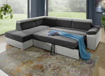 Polsterecke mit Bettfunktion ANTHRAZIT-GRAU