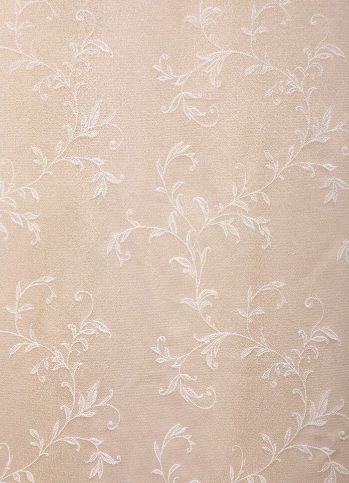 Übergardine mit Ranken-Motiv 