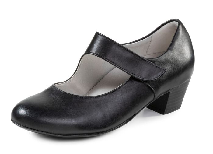 Waldl&auml;ufer, elegante Damen-Pumps, Weite H, mit herausnehmbarem Fu&szlig;bett 
