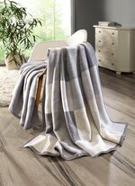 Kuschelweiche Schlafdecke SILBER