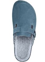 Mubb, klassische Damen-Hausschuhe, Weite H, mit Lammfell 