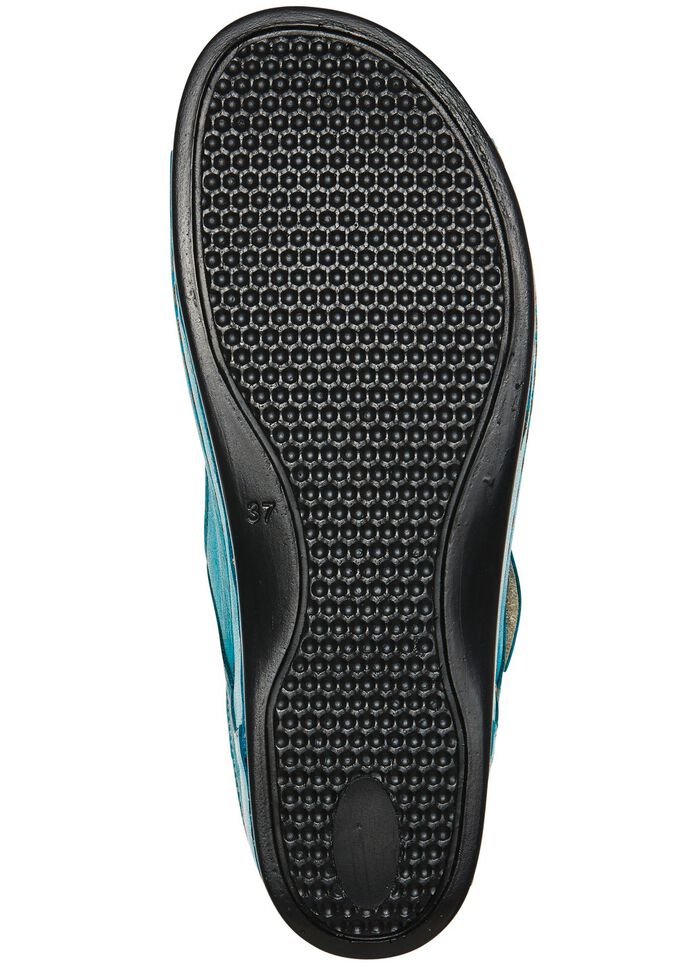 Gemini Pantolette mit dekorativem Gummizug 