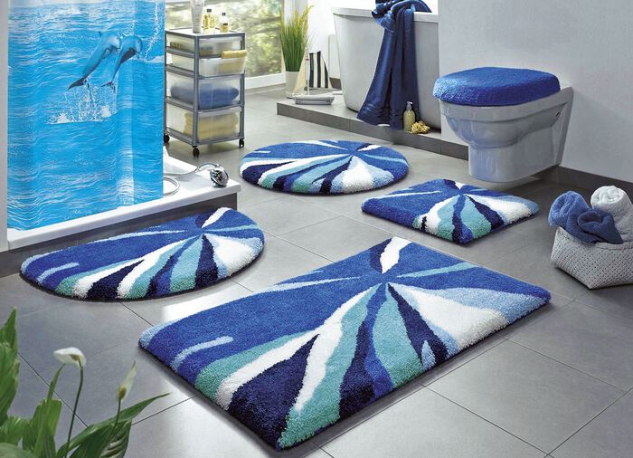 Badgarnitur in super weicher und angenehmer Qualität BLAU