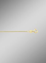 Vergoldete Schlangenkette aus Silber 