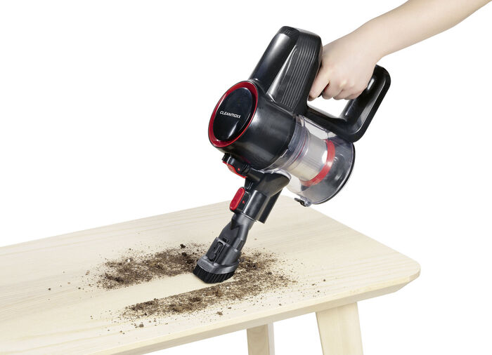 Akku-Zyklon-Staubsauger – der leiseste seiner Klasse 