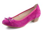 Andrea Conti, schicke Damen-Pumps, mit Gummizug PINK