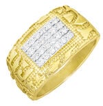 Herrenring mit 24 Brillanten 