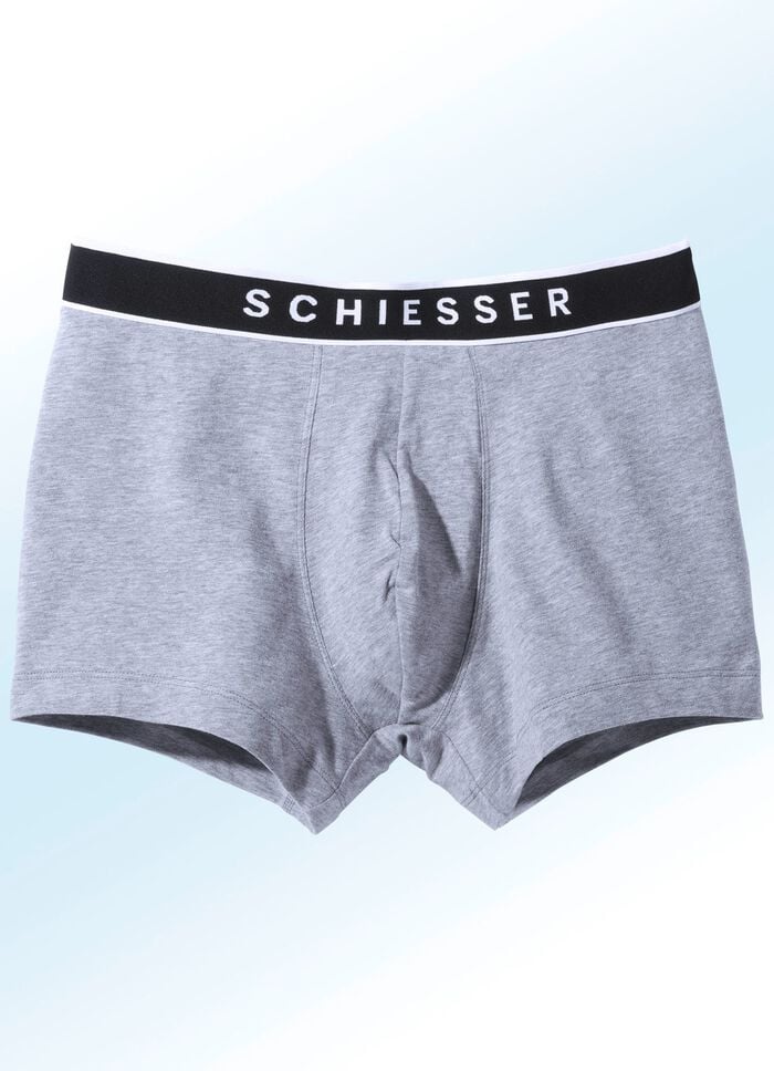 Schiesser Dreierpack Pants mit Elastikbund 