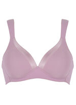 Naturana BH mit Satinblende am Dekollet&eacute; ALTROS&Eacute;