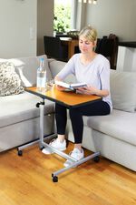 Höhenverstellbarer Komfort- und Betttisch BRAUN