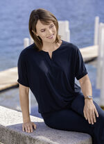 Shirt mit rundem Halsausschnitt 