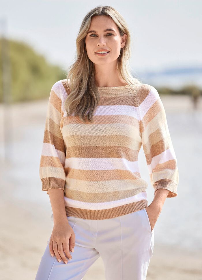 Pullover in Feinstrick 