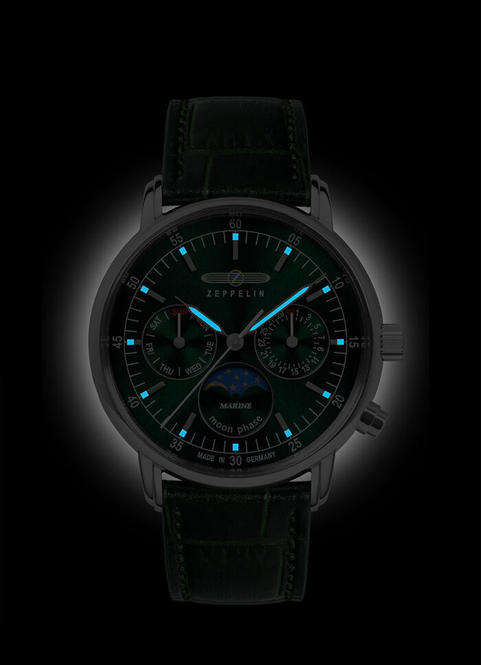  Zeppelin Quartz-Damenuhr 