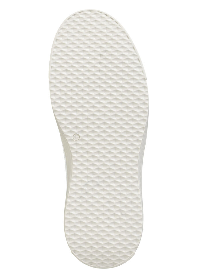 GINO GALANTE Sneaker teilweise mit Zierlochung WEISS-GRAU-BLAU